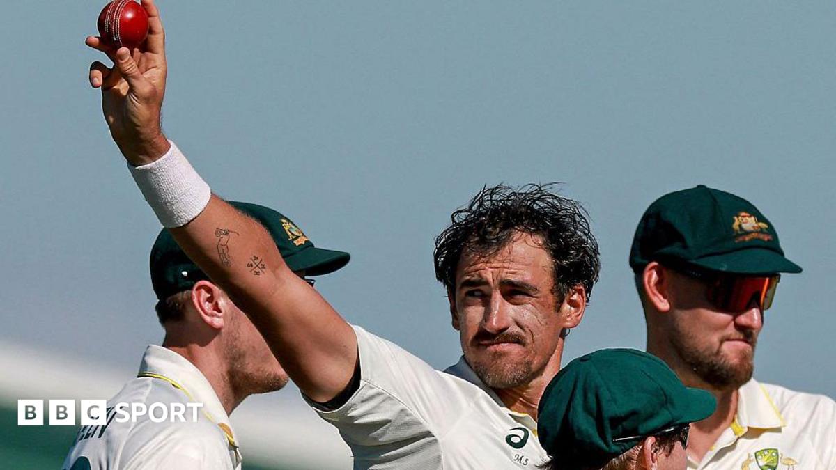 澳大利亚在第二场测试中大胜孟加拉,斯塔克独取10 wickets